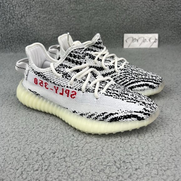 Yeezy Other - Yeezy Boost 350 V2 Mens 5.5 Shoes White Black Red Zebra Adidas Kanye West 2019 1
